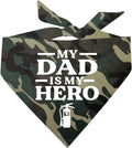 My Dad is My Here Firefighter Dog Bandana (Camo, OS 338)