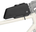 Rhinowalk Bike Top Tube Bag, Quick-Release System, Waterproof 600D TPU Cycling Frame Bag with Bolt-On Mount, Slim Aerodynamic Hard Shell Storage