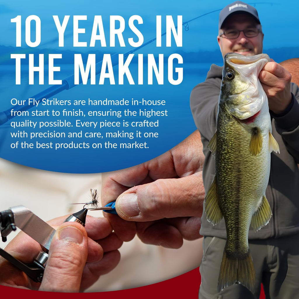 Roxstar Fly Strikers | Proven Nationwide to Out-Fish Any Spinner | Hand-Crafted in The USA | Most Versatile Fishing Spinner Ever! Bass, Steelhead, Pike