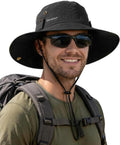 FURTALK Sun Hats for Men Fishing Hat UPF Protection Wide Brim Bucket Hat