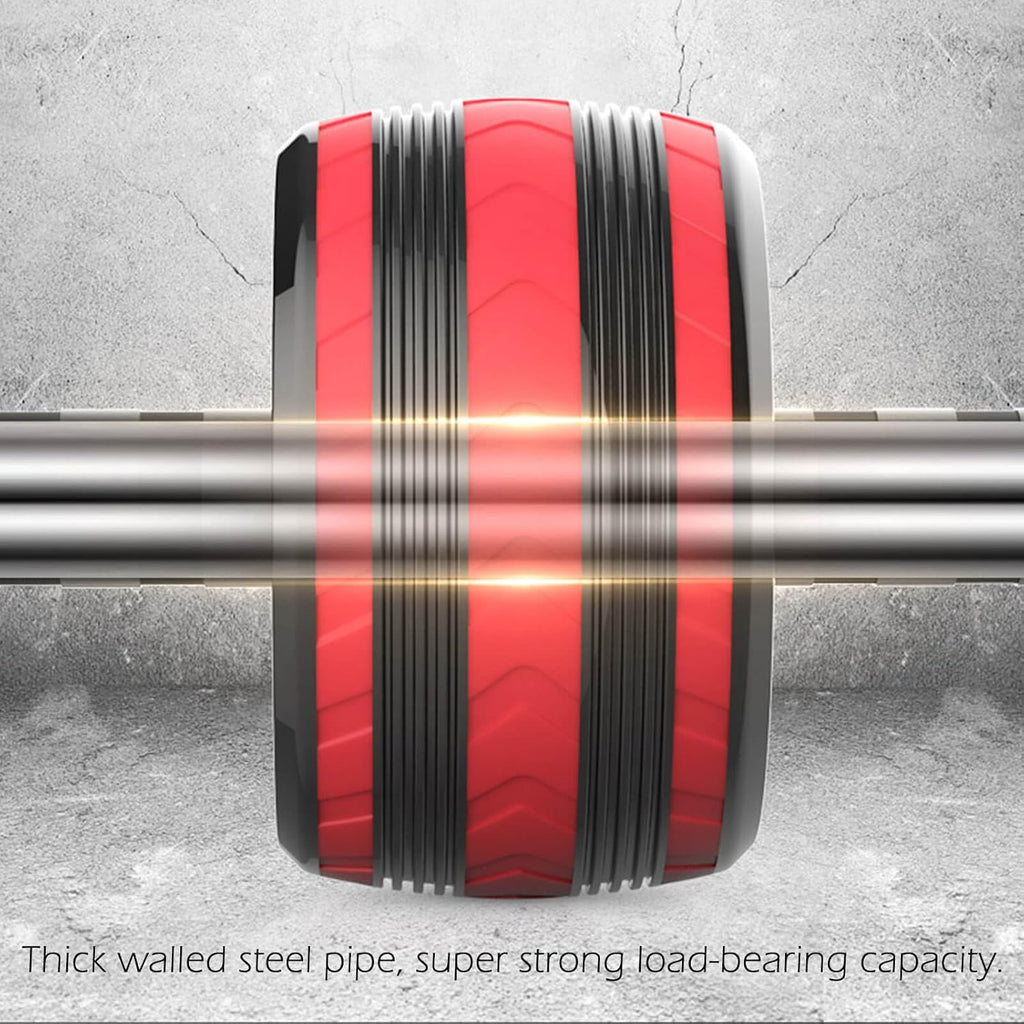 AB Wheel Roller, Exercise Abdominal Wheel Fitness for Gym & Home, Core Work-out Strength-Training Roller