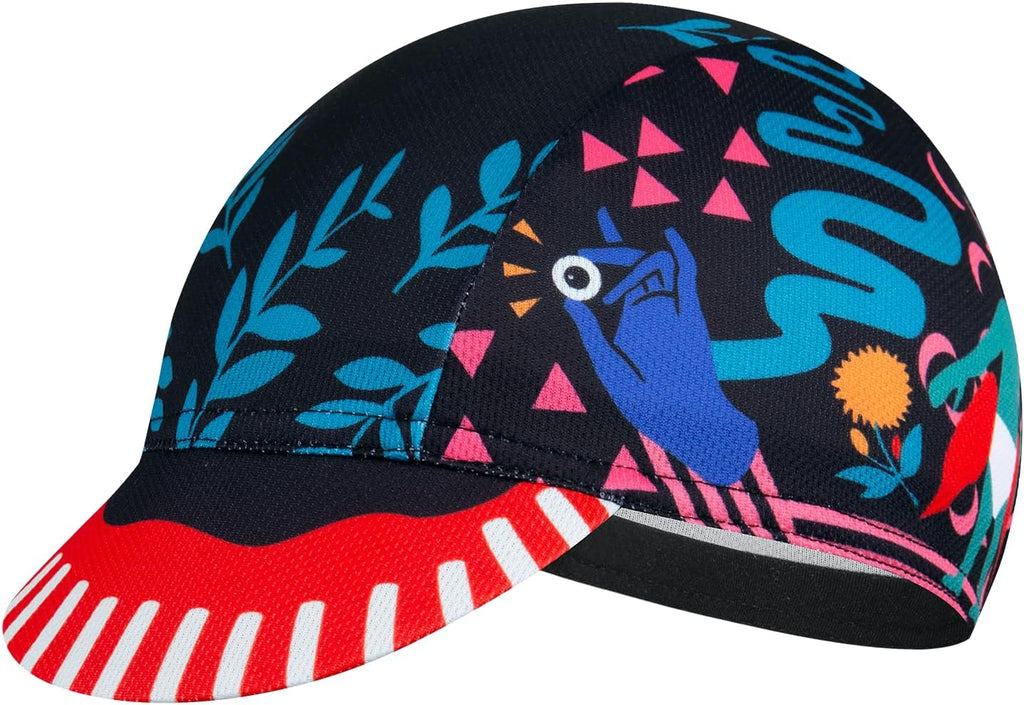 Cycling Cap for Man and Woman Cycling Hat Under Helmet-Polyester Breathable Sweat Absorbent
