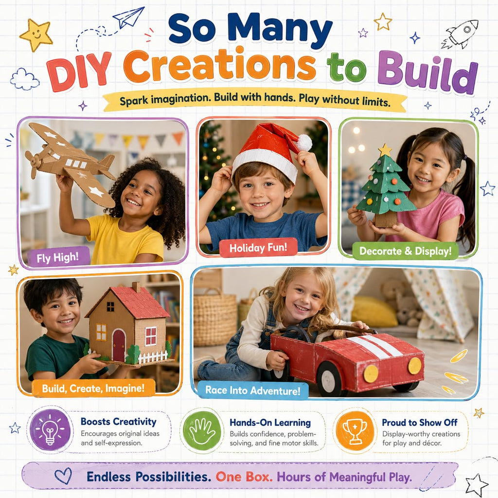 | Cardboard Cutter for Kids, Safe DIY Craft Tool for STEM Projects