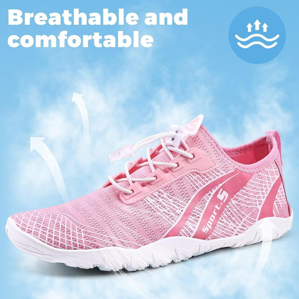 WateLves Water Shoes Mens Womens Beach Swim Shoes Quick-Dry Aqua Socks Pool Shoes for Surf Yoga Water Aerobics