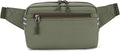 Mini Hiking Waist Bag, 3-Pocket 1.7L RFID Blocking Fanny Pack for Men Women (Army Green)