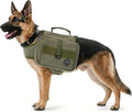 Himal Outdoors Dog Backpack & Saddle Bag, Tactical Hiking Backpack Green
