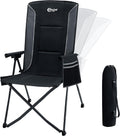 Portal Reclining Camping Chair High Back, 3-Position Hard Armrests, 350 lbs