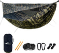 Camping Hammock with Mosquito Net, Sunshade and Ridge Rope, 2 Person