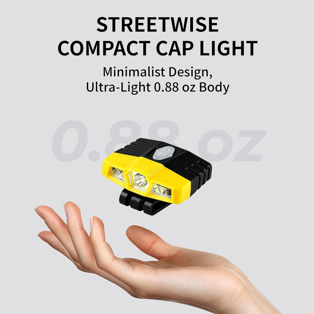 LHOTSE Rechargeable LED Hat Clip Light