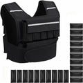 ZENY Adjustable Weighted Vest for Men Women, 30lb/40lb/60lb Fitness Vest