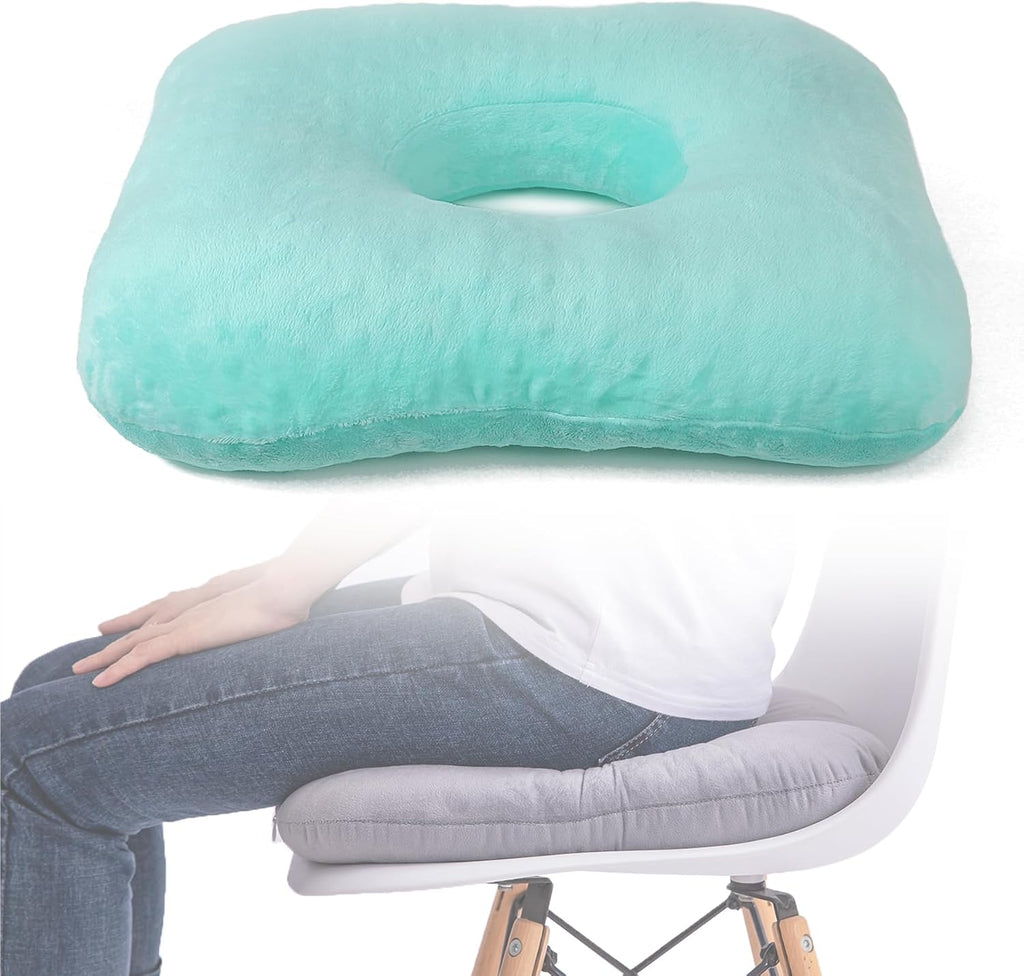 Hshbxd Donut Pillow, Tailbone Cushion for Wheelchair, Office and Travel