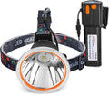 High Power Rechargeable Coon Hunting Lights – Super Bright LED Waterproof Headlamp, Adjustable Beam Head Flashlight for Hunting, Fishing, Camping, Hiking, Outdoor Activities & Emergency Use