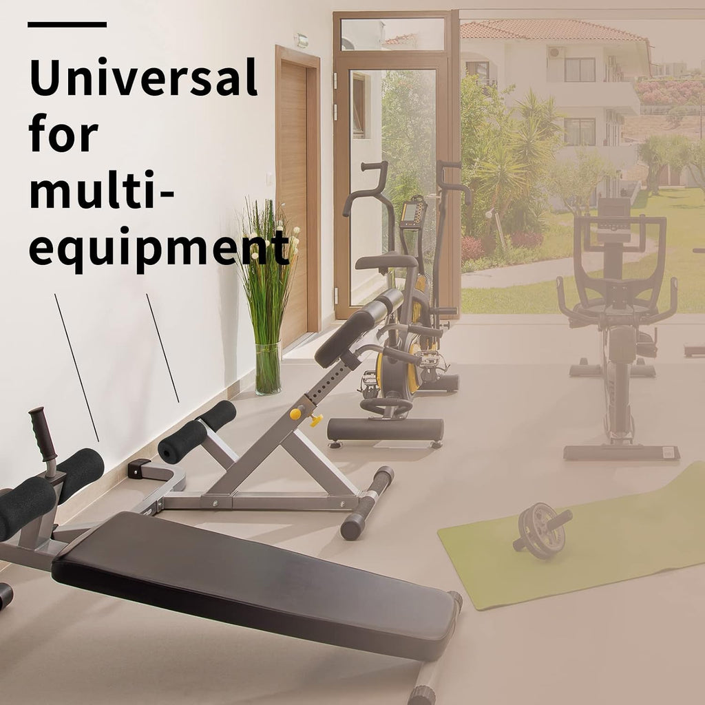 Sratte 4 Pcs Foam Foot Pads Rollers for Inversion Table Ankle Weight Bench