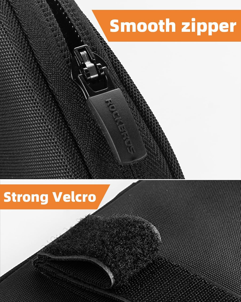 ROCKBROS Foldable Bike Bag for Rear Rack Expandable 5L
