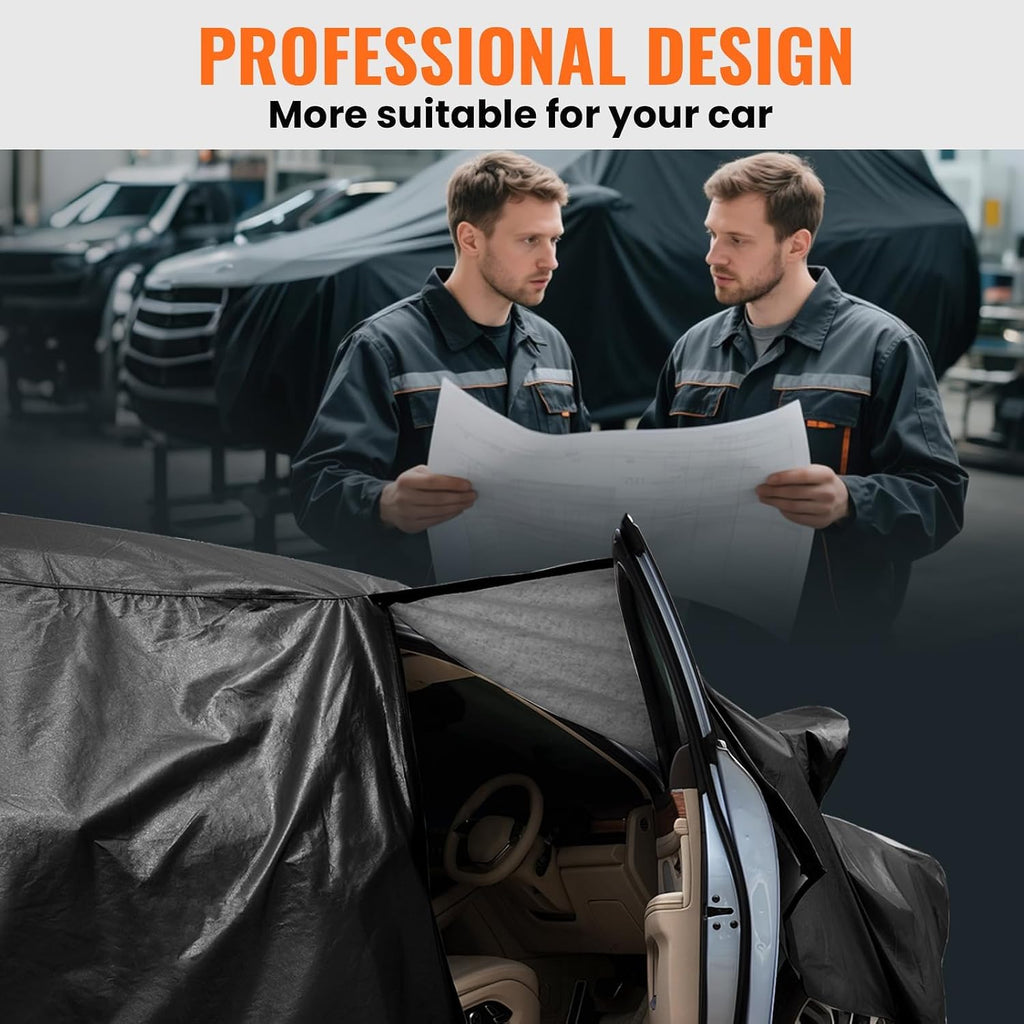 Honda Civic Sedan (NO FIT hatchback)Car Cover 100% Waterproof All Weather, Multi-Layers Sedan Car Cover Custom Fit 1993-2026 Honda Civic Sedan, Full Exterior Covers Rain Sun UV Protection with Zipper.