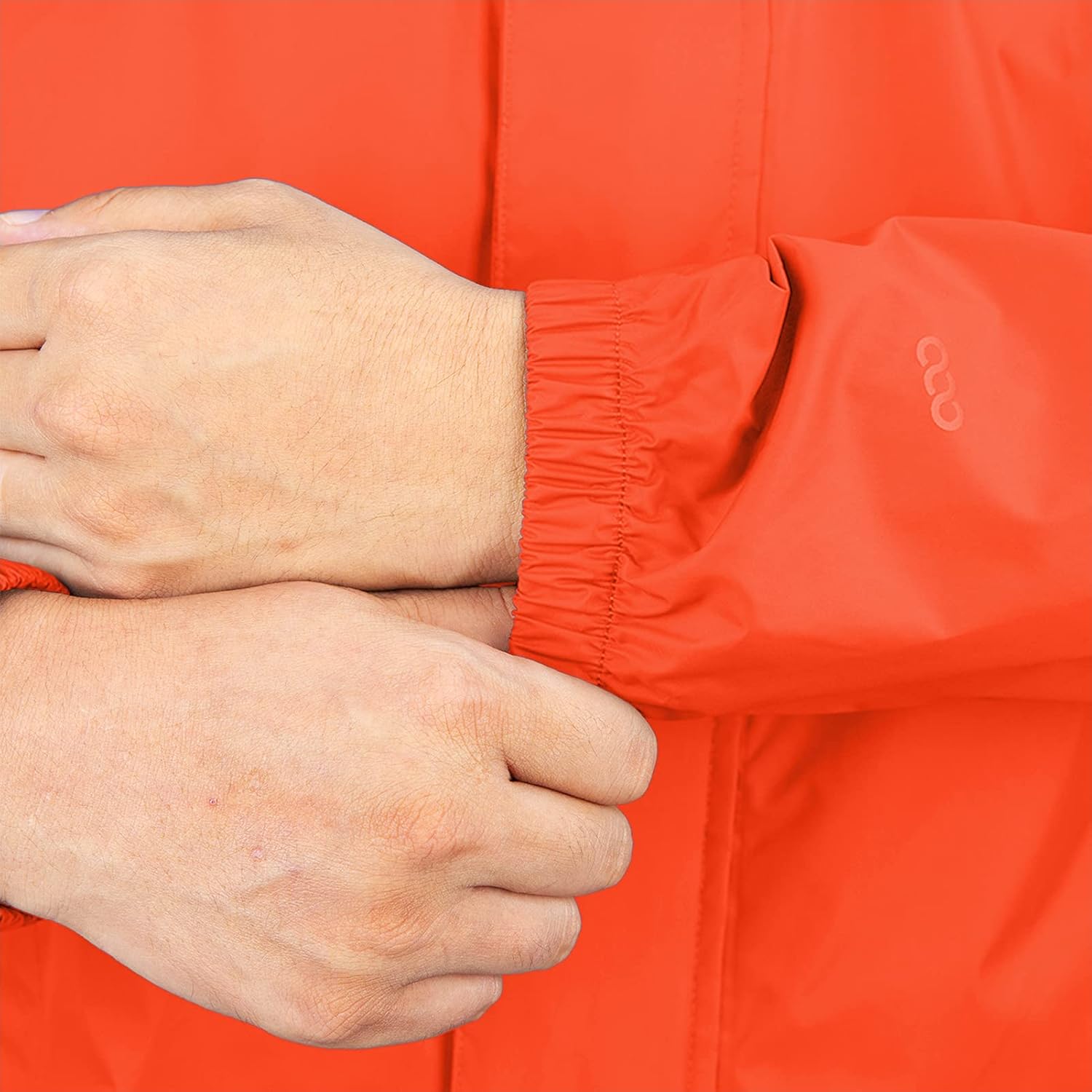 33,000ft Men's Packable Rain Jacket Lightweight Waterproof Golf Raincoat