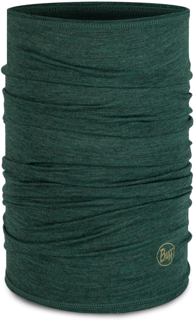 Buff Lightweight Merino Wool Neck Gaiter, 100% Ethically Sourced Wool,Versatile, Temperature Regulating Face Mask