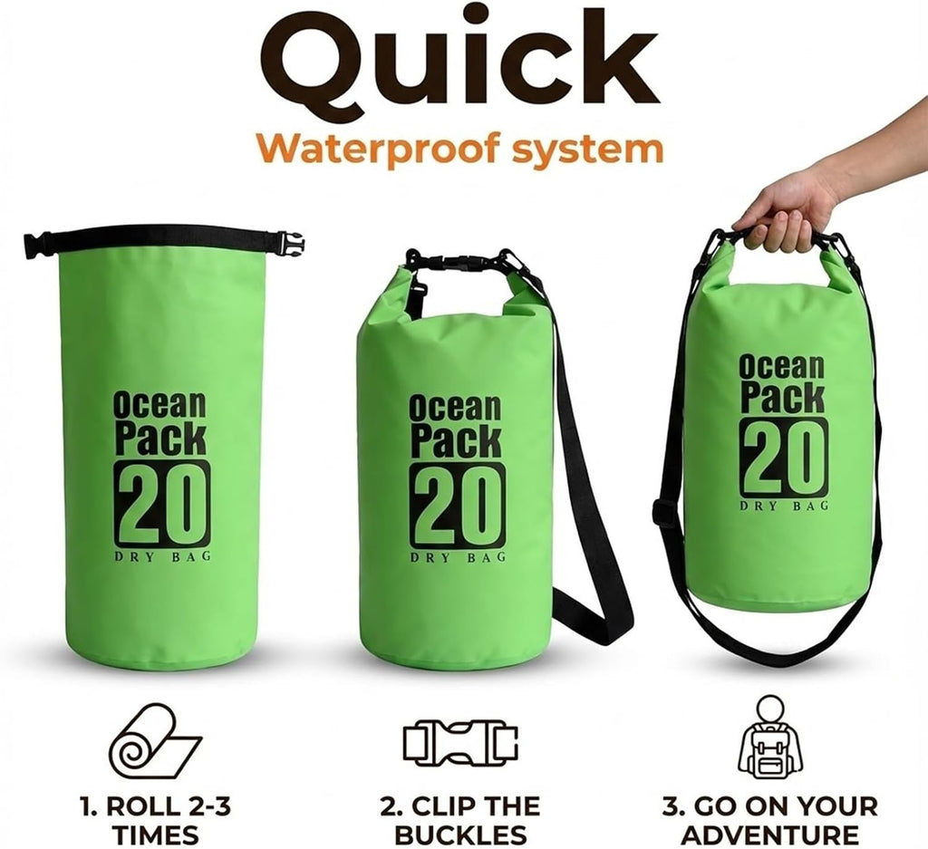 Floating Waterproof Dry Bag for Kayaking Boating Paddle Boarding