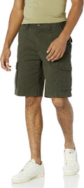 Amazon Essentials Men's 10" Classic-Fit Cotton Twill Cargo Shorts, Multiple Pockets (Available in Big & Tall)
