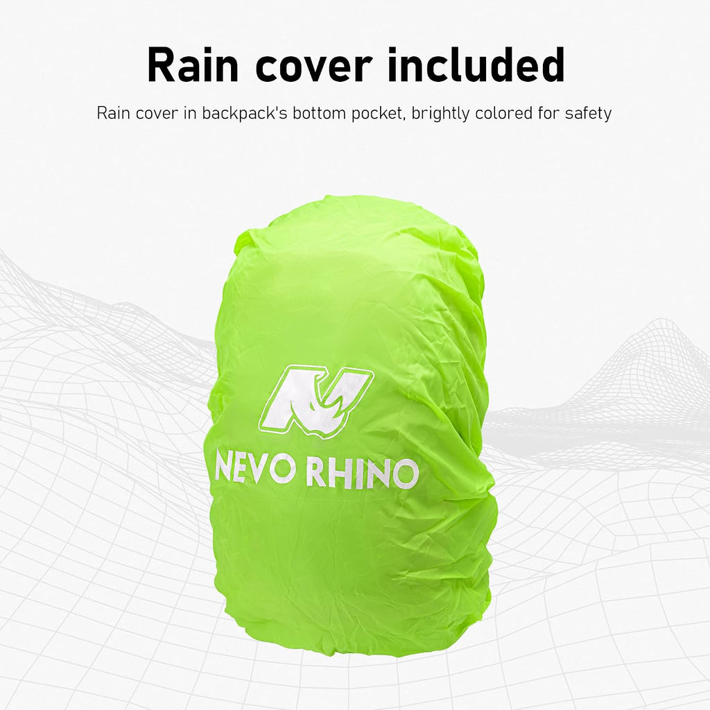 N NEVO RHINO Hiking Backpack,20L Waterproof Hiking Outdoor Daypack