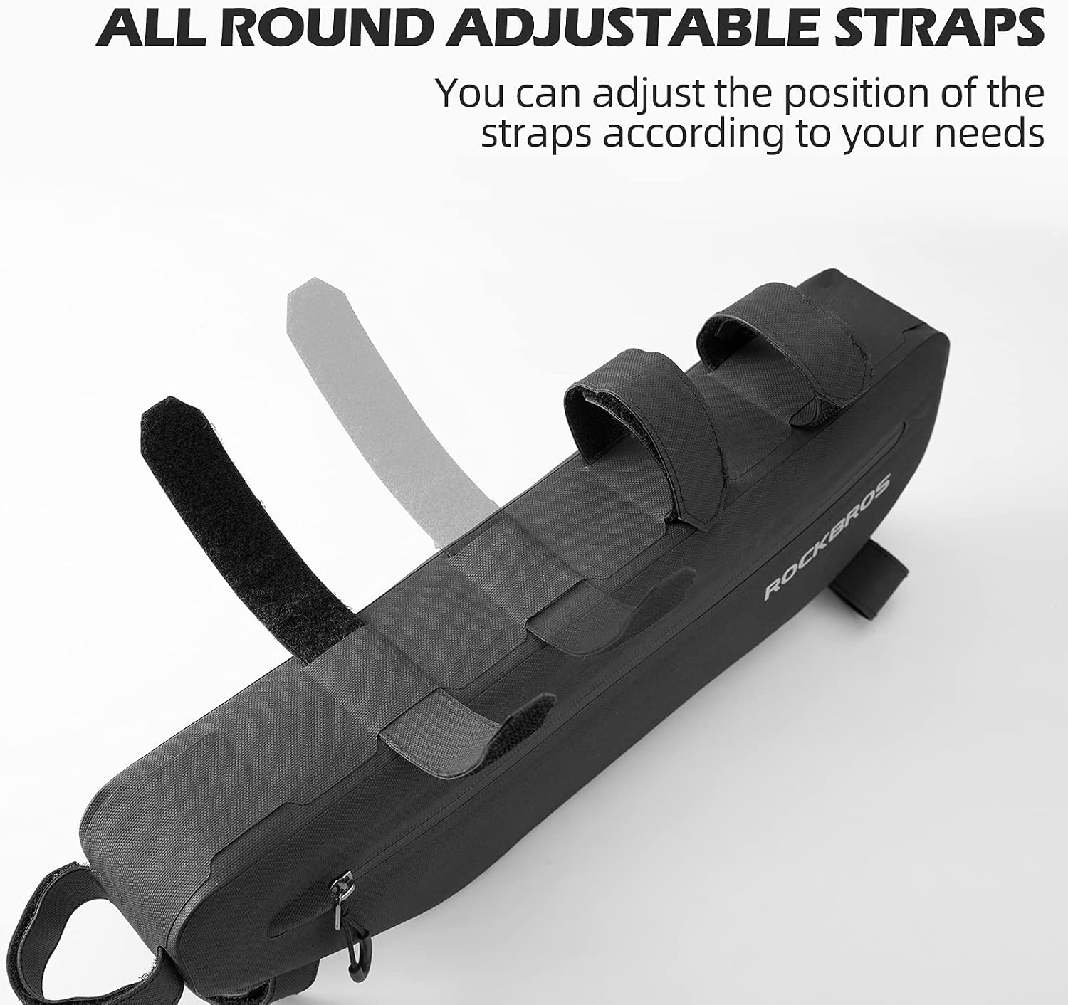 ROCKBROS Bike Frame Bag 840D Nylon Waterproof Bike Triangle Bag Bicycle