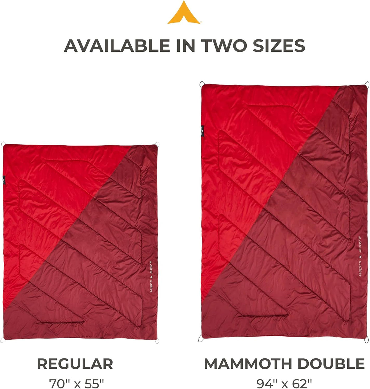 Teton Acadia Camp Blanket, Outdoor Blanket, Machine Washable, Picnics, Car Camping, Overlanding, Outdoor Adventure