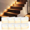 8 Pack Motion Sensor Stair Light Indoor, Battery Operated Night Lights