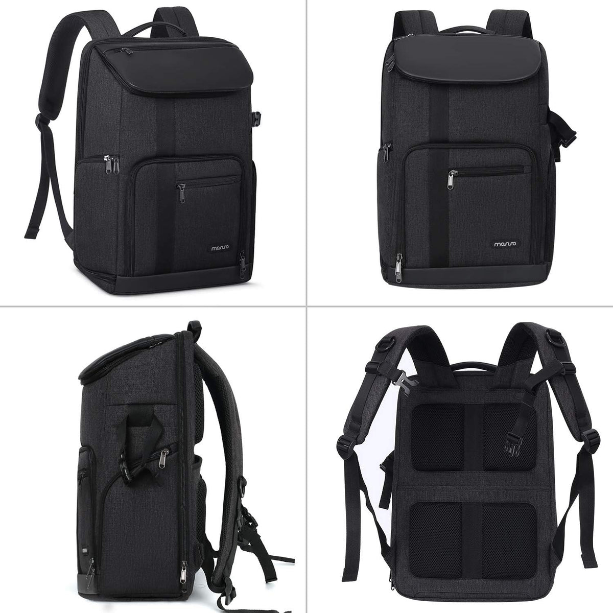 MOSISO Camera Backpack, Large Photography Camera Bag Case, Space Gray