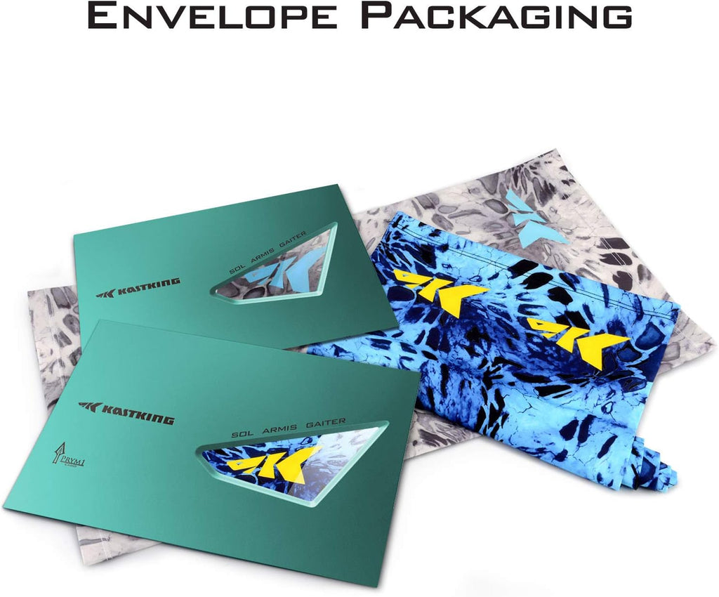 KastKing Sol Armis UPF50+ Neck Gaiter, Hydrocool Fishing Mask, Men & Women