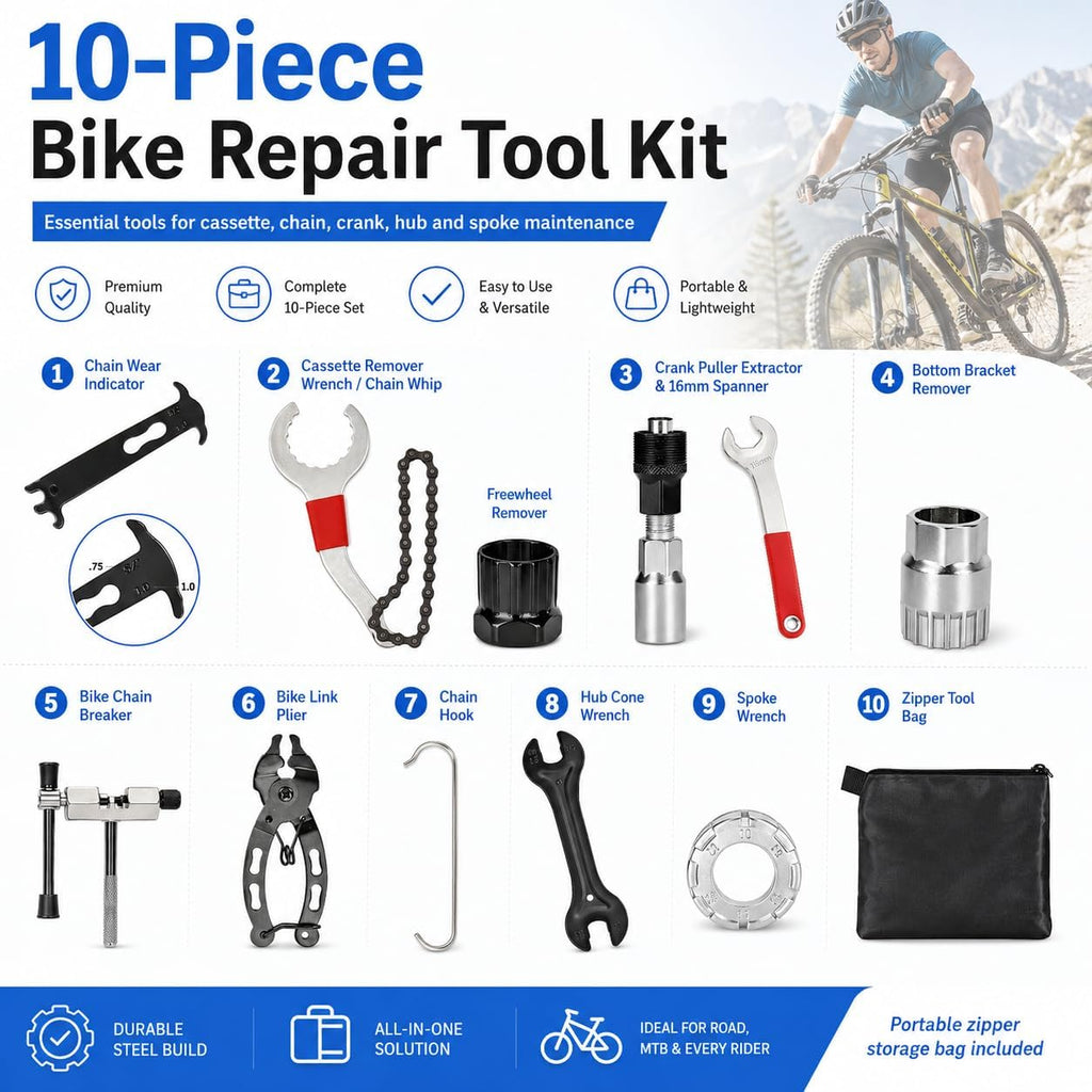 Bike Tool Kit, Professional Bike Repair Tools