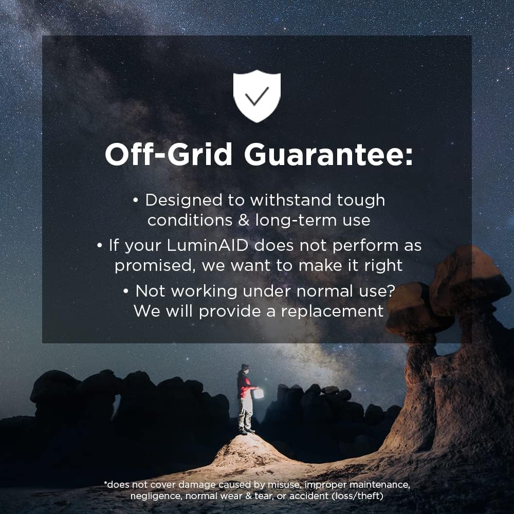 LuminAID Nova Inflatable Solar LED Lantern for Camping, Hiking & Travel | 75 Lumens, Waterproof, Camping, Hiking & Travel, Emergency Light for Power Outages, Hurricane, Survival Kits