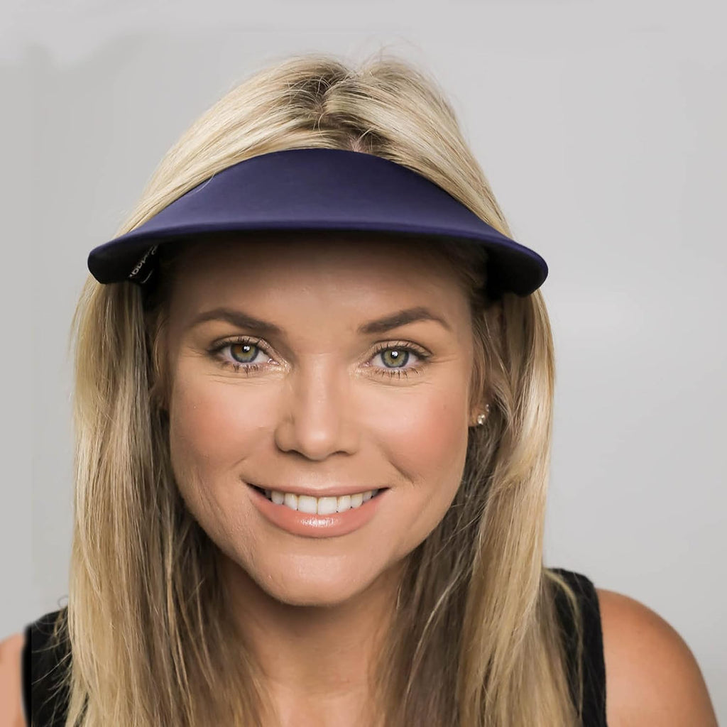 No Headache Sun Visor for Women | Stylish, Lightweight Golf & Tennis Hat | UV Protection for Outdoor Sports & Travel