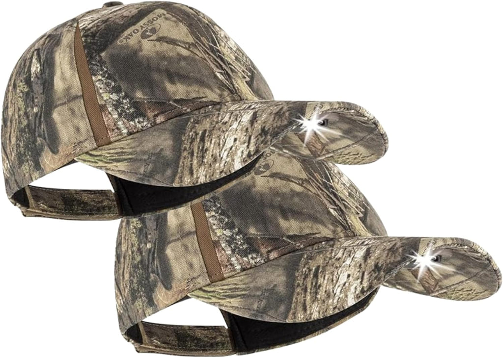 LED Hat Light - POWERCAP Baseball Cap with Light Built in - LED Cap Visor Light with Bright Headlight and IPX4 Rating