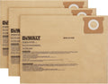 3 Pack DEWALT Dust Bag DXVA19-4102, for 12-16 Gallon Wet/Dry Vacuum, Filter Bag Compatible with DXV12P DXV14P DXV16P DXV16PA DXV16S