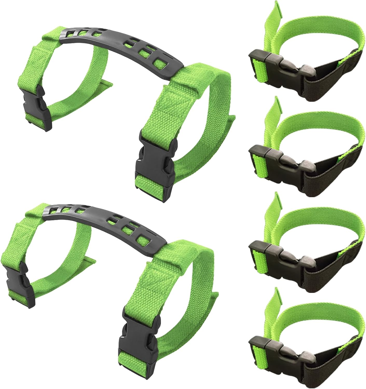 Easy Carry Straps Dog Fence, 2Pack (Black)