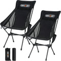 Overmont Oversized Camping Chair for Adults - 400lbs Support Heavy-Duty Padded Seat Outdoor Portable Folding Chair with Cooling Bag Cup Holder Carry Bag Comfortable for Sport Garden Beach Fishing Lawn