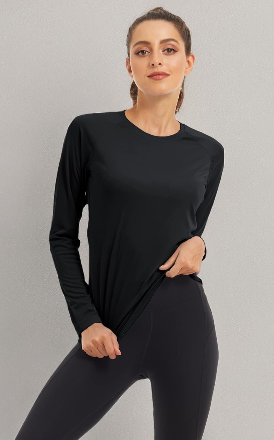 MAGCOMSEN Women's Long Sleeve Shirts UPF 50+ Sun Protection Shirts for Hiking Fishing Workout Rash Guard