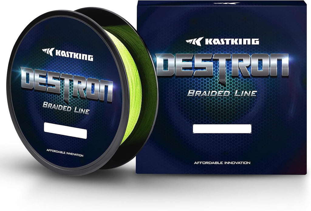 KastKing Destron Braided Fishing Line, Ultra-Thin Diameter & High Strength