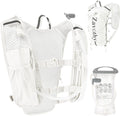 Zavothy Hydration Vest Pack with 1.5L Water Bladder, Lightweight 6L Hydration Backpack for Running, Hiking & Cycling, Breathable Reflective Hydration Vest for Men & Women