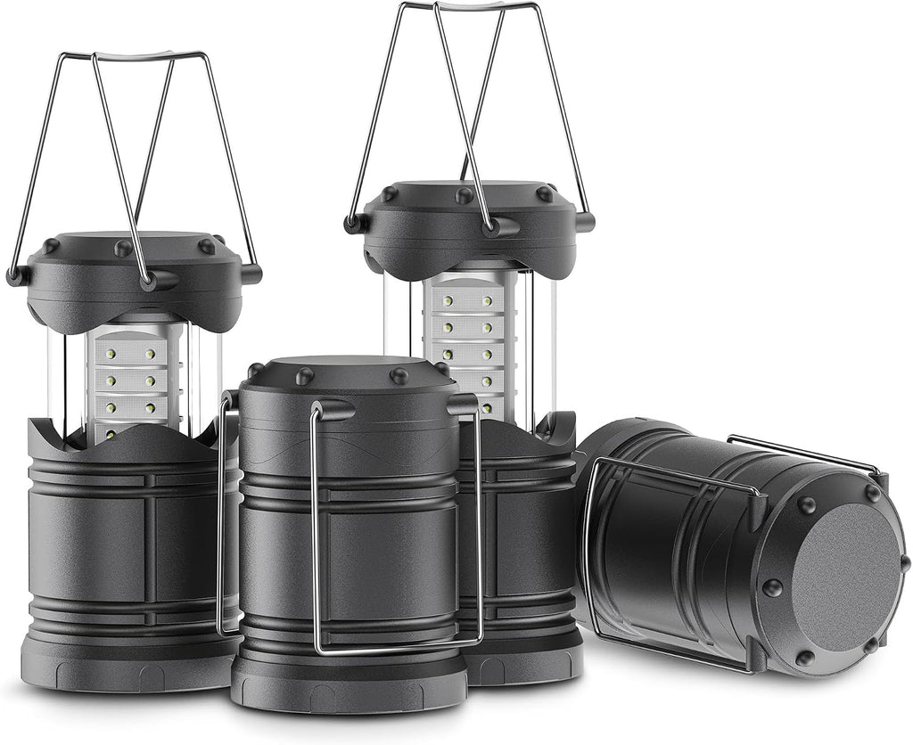 Lichamp 4 Pack LED Camping Lanterns, A4YL