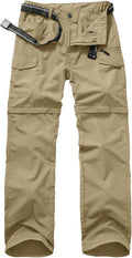 linlon Boy Scout Pants Hiking Mens Convertible Zip Off Safari Fishing