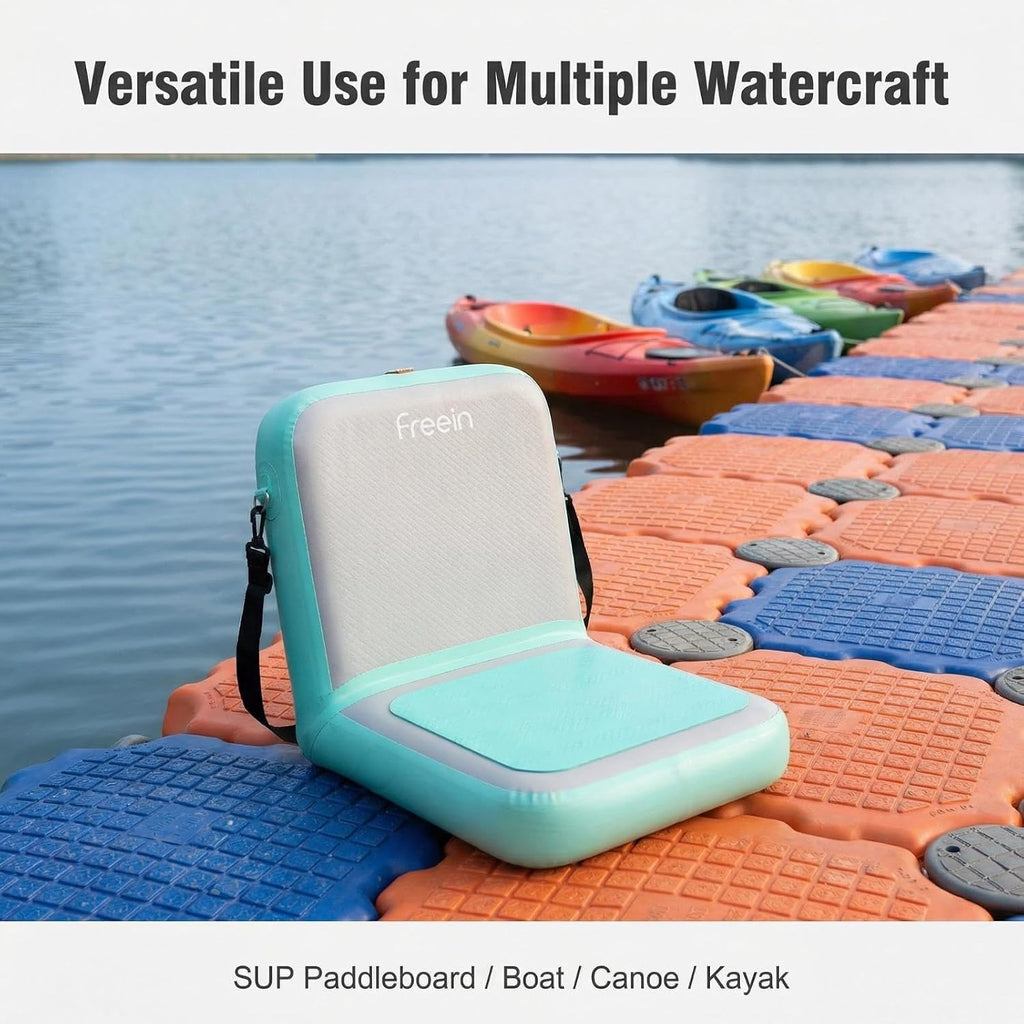 Freein 4" Drop-Stitch Inflatable Paddle Board Seat Cushion for SUP & Kayak