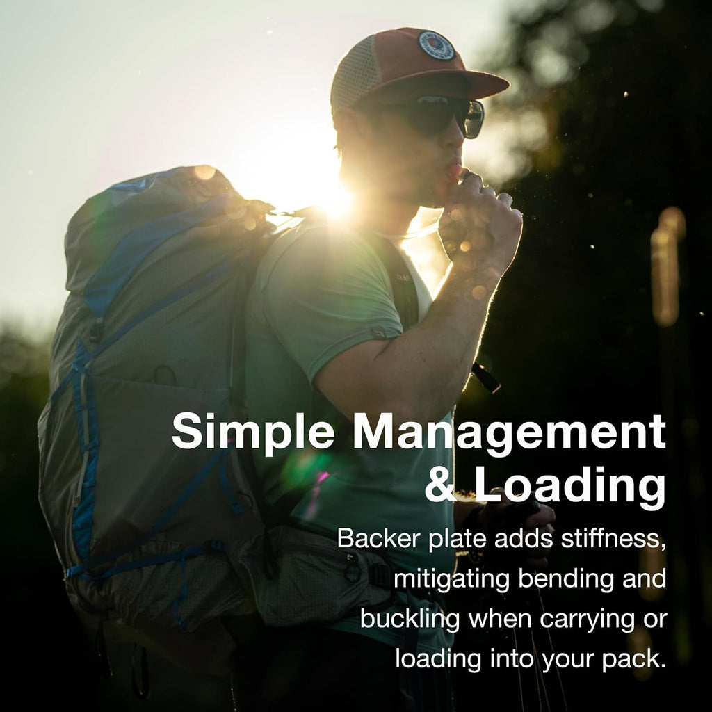 Osprey Hydraulics Backpack Water Reservoir with Bite Valve - BPA-Free, Leakproof Hydration Bladder with QuickConnect and Slide-Seal - Compatible with Most Hiking and Biking Packs