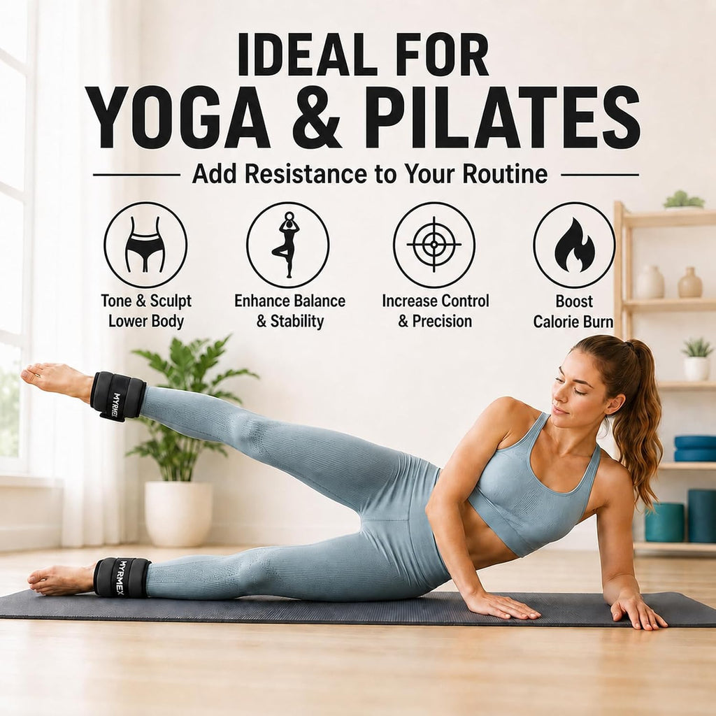 MYRMEX Ankle Weights for Women and Men,1/1.5/2/2.5/3/4 LB Wrist Weights for Women with Hook and Loop Straps Used for Daily Strength Exercises Such As Jogging,Arm waving,Aerobic exercise etc