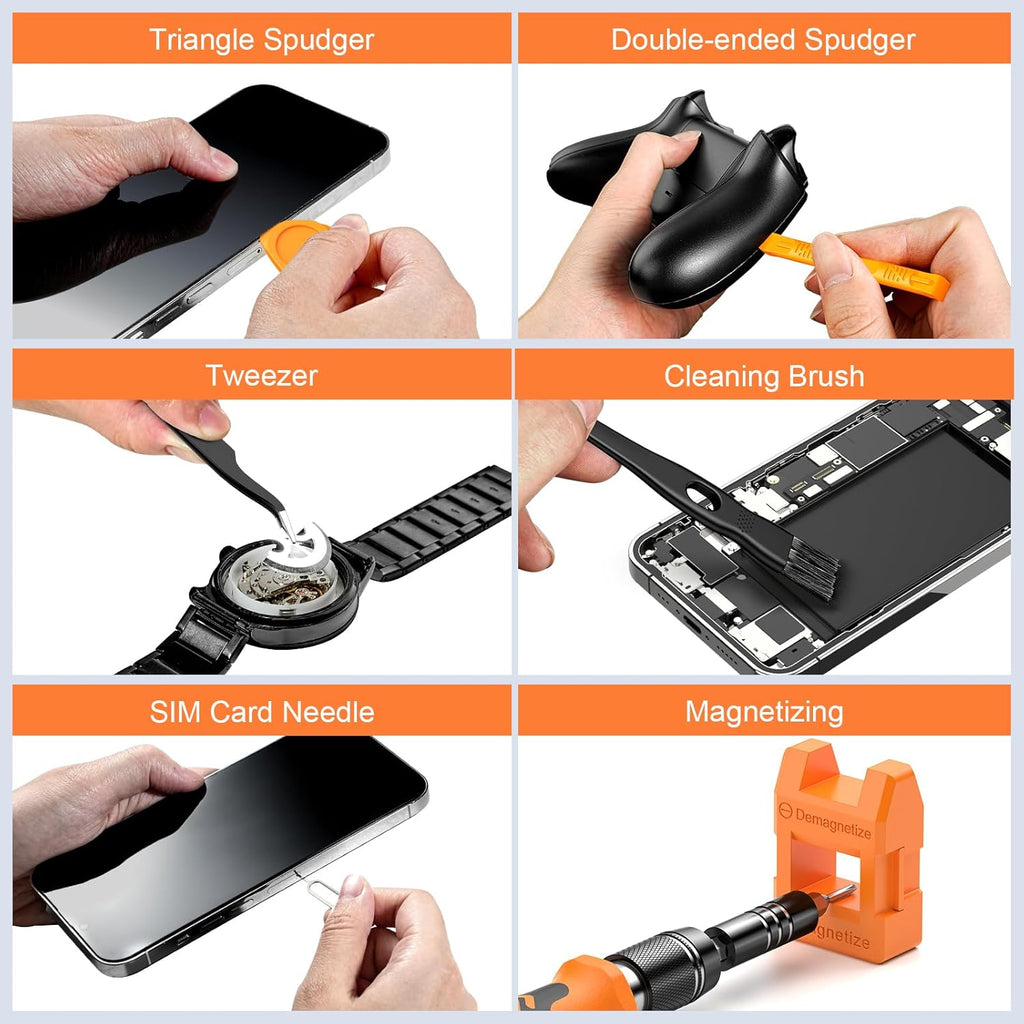 JOREST 117 in 1 Precision Screwdriver Set, Mini Tool Kit with Torx Phillips