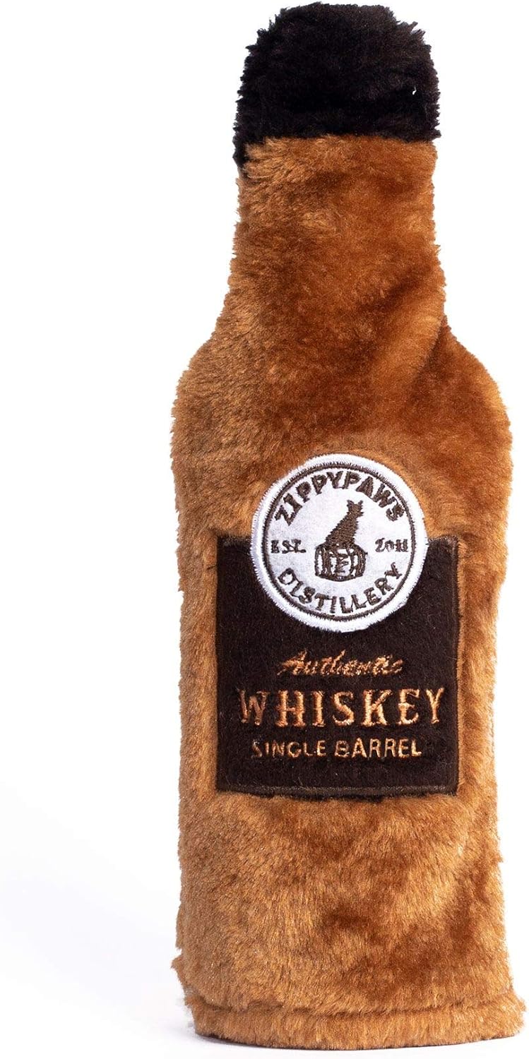 ZippyPaws Happy Hour Crusherz for Small, Medium, & Large Dogs - Champagne