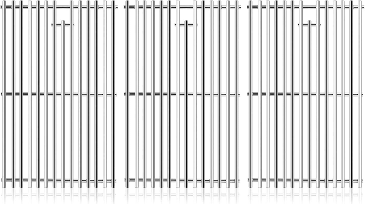Criditpid Grill Grates for Charbroil Performance 5 Burner 463448021 463449021 463455021 463450022 463459021 463458021, Cooking Grates Replacement Parts for Charbroil Grill G426-0005-W1 G426-0004-W1
