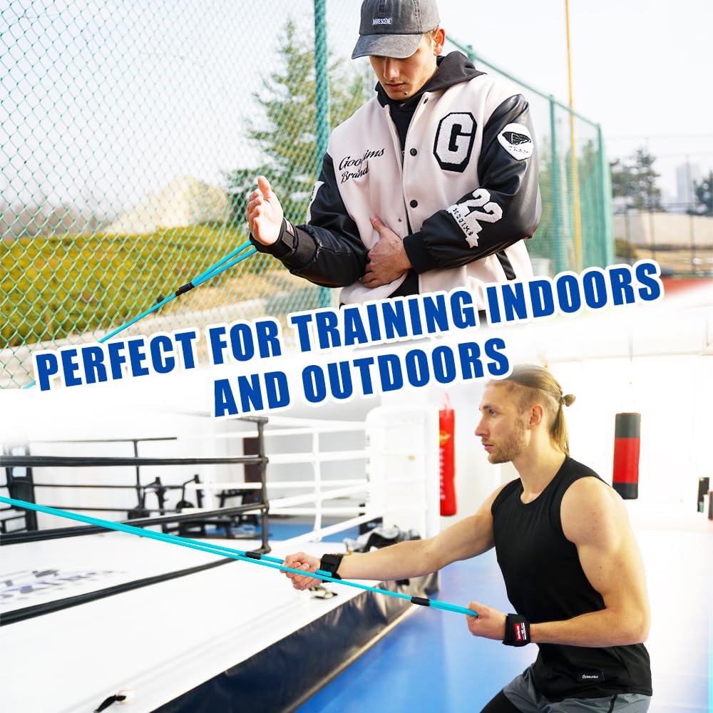 SunNordik Resistance Bands for Pitchers with Carry Bag