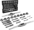 DURATECH Large Size Tap and Die Set, 23 Piece, Standard