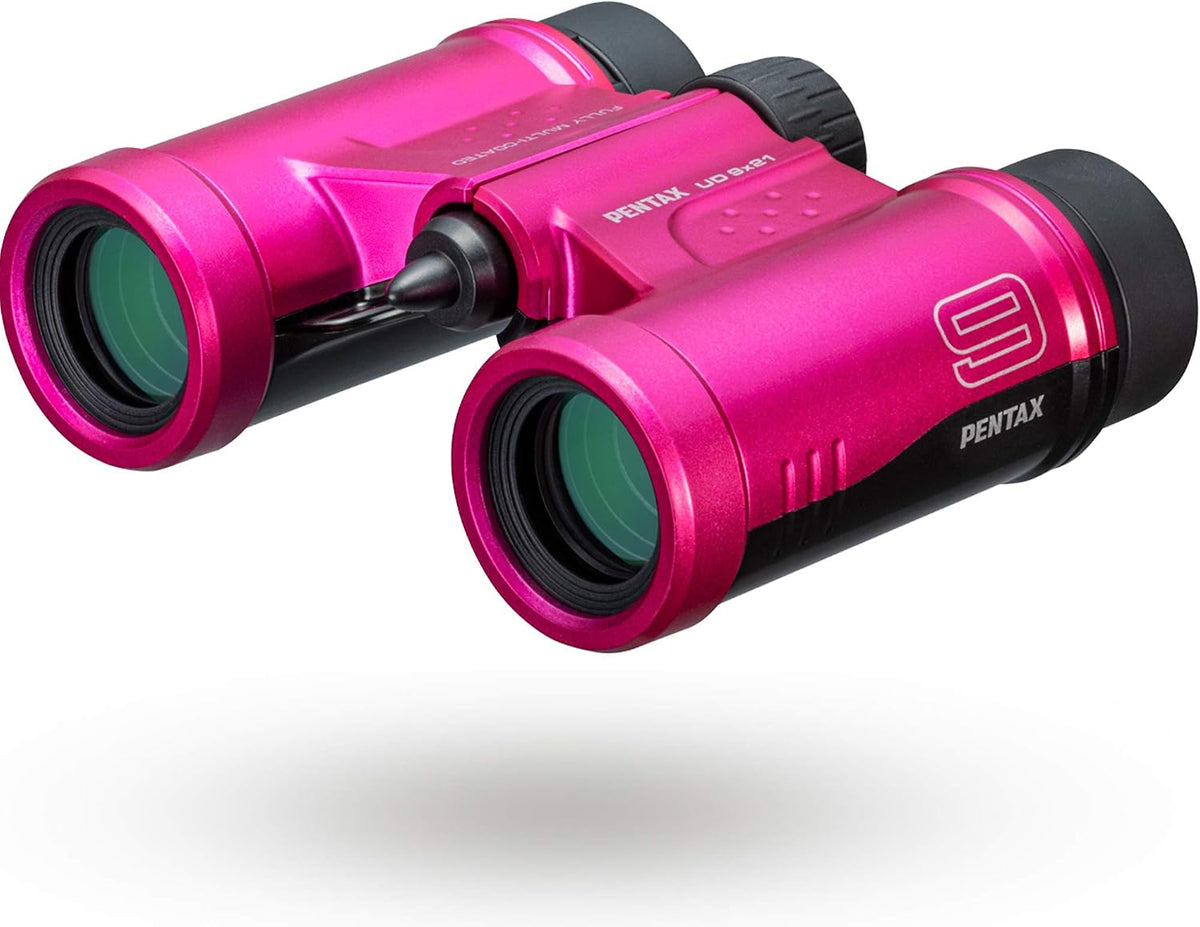 PENTAX Binoculars UD 10x21- Black. 10x magnification with roof prism. Bright and clear viewing, lightweight with Multi-coating to acheive excellent image performance. For concerts, sports and safari